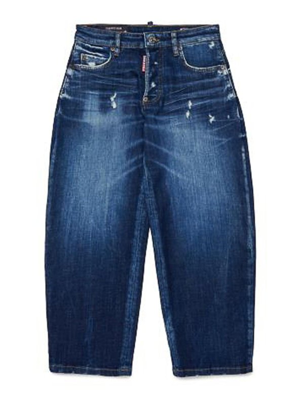 DSQUARED2: Jeans Rectos - Vaqueros Rectos - Azul