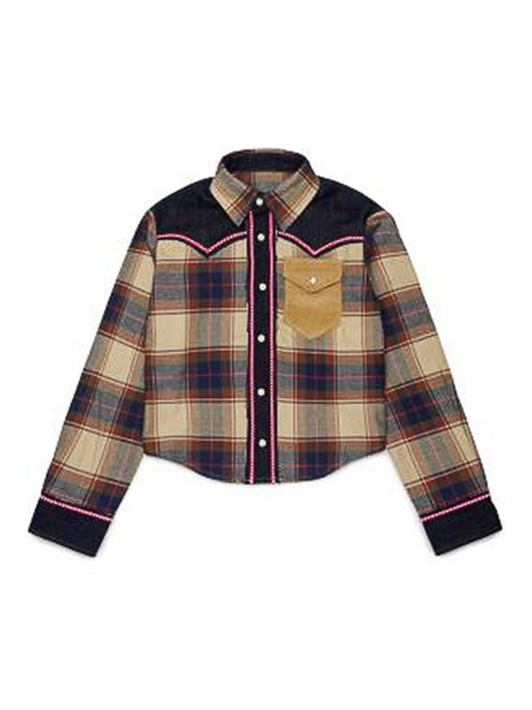 DSQUARED2: Camisas - Camisa - Marrón