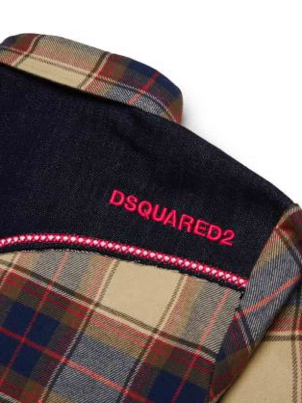 Camisa - Marrón shop online: DSQUARED2