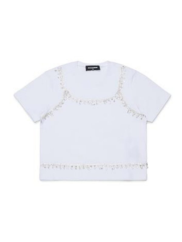 DSQUARED2: Camisetas - Camiseta - Blanco