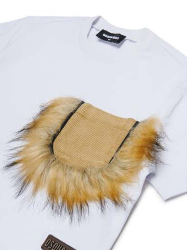 The Best Shops DSQUARED2: t-shirts - T-Shirt With Application