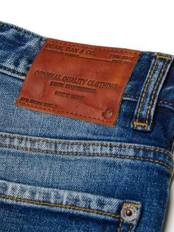ストレートジーンズ - ブルー shop online: DSQUARED2