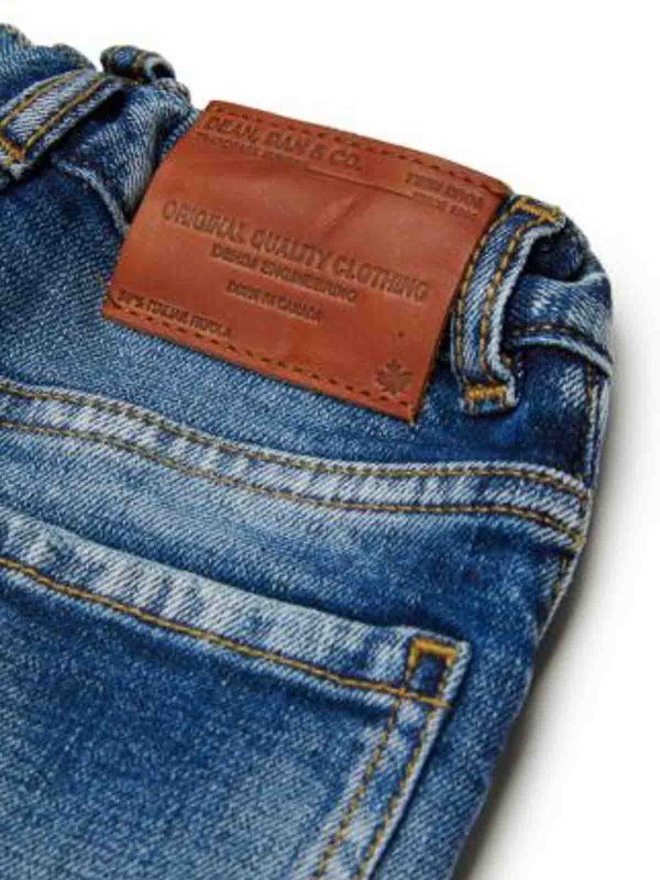 Vaqueros Rectos - Azul shop online: DSQUARED2
