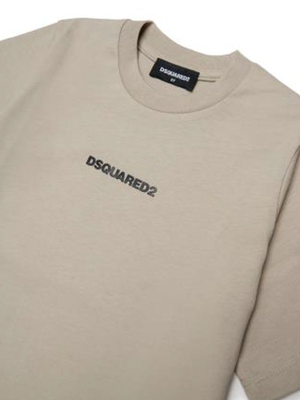 The Best Shops DSQUARED2: T-shirts - T-Shirt - Beige