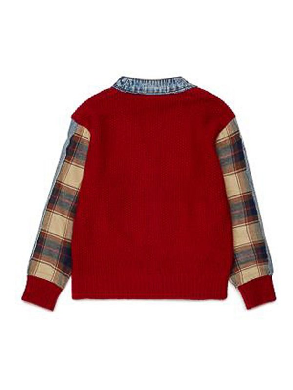 DSQUARED2: cardigans online - Cardigan With Inserts