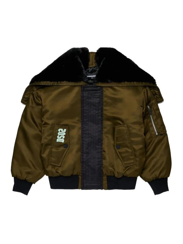 DSQUARED2: giacche casual - Giubbino Con Logo