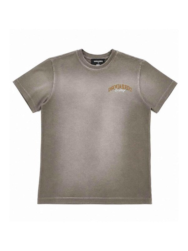 DSQUARED2: Camisetas - Camiseta - Gris