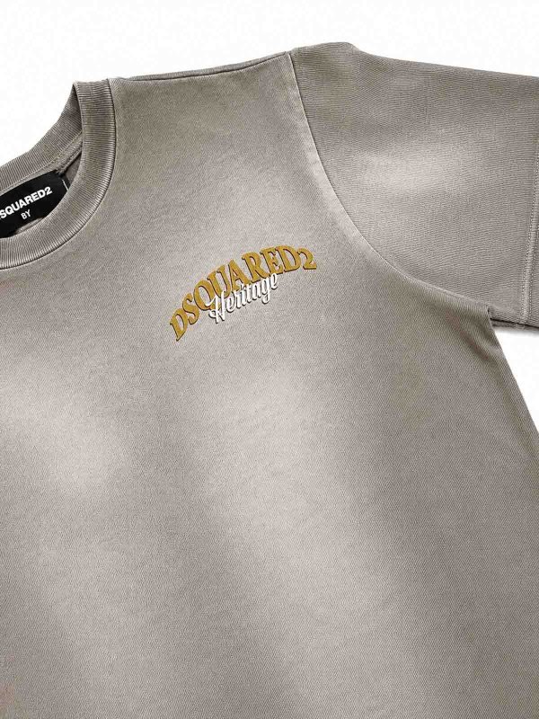 DSQUARED2: Camisetas online - Camiseta - Gris