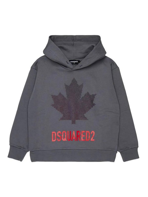 DSQUARED2: スウェット＆セーター - スウェットシャツ/セーター - グレー