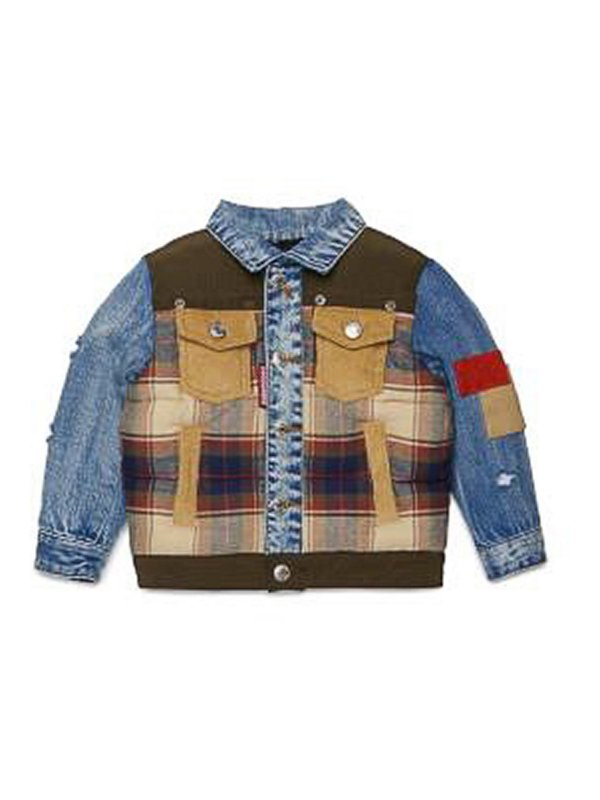 DSQUARED2: casual jackets - Jacket With Patch
