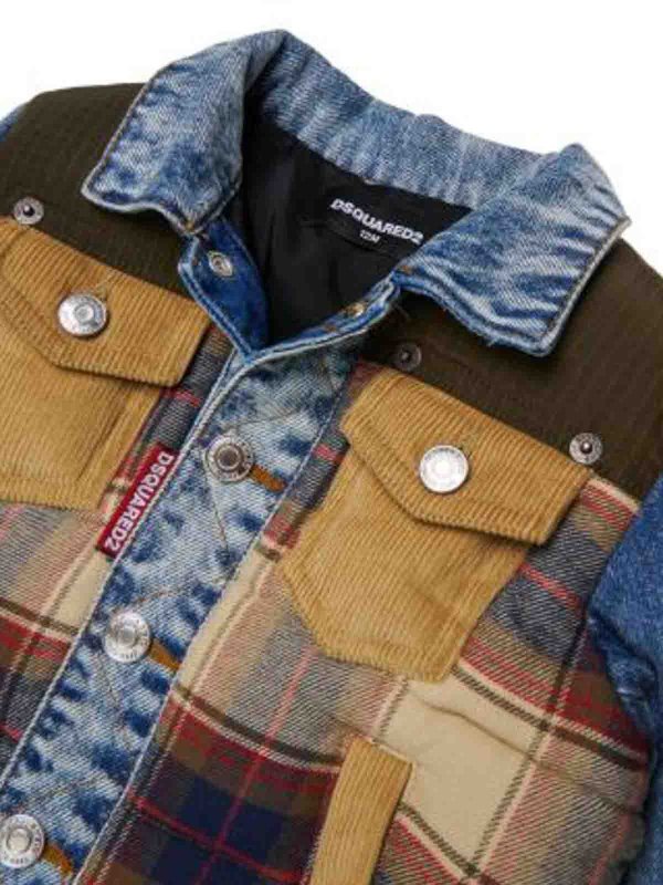 The Best Shops DSQUARED2: casual jackets - Jacket With Patch