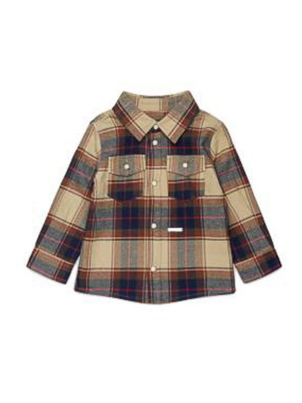 DSQUARED2: Chemises - Chemise - Marron