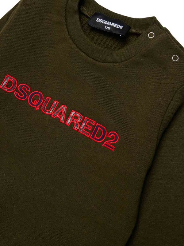 The Best Shops DSQUARED2: スウェット＆セーター - スウェットシャツ/セーター - 緑