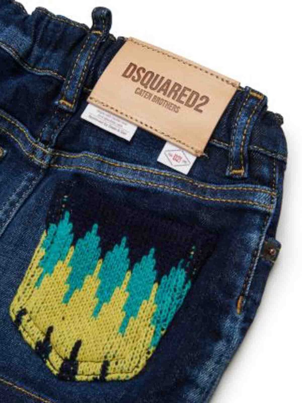 Gonna Con Ricamo shop online: DSQUARED2