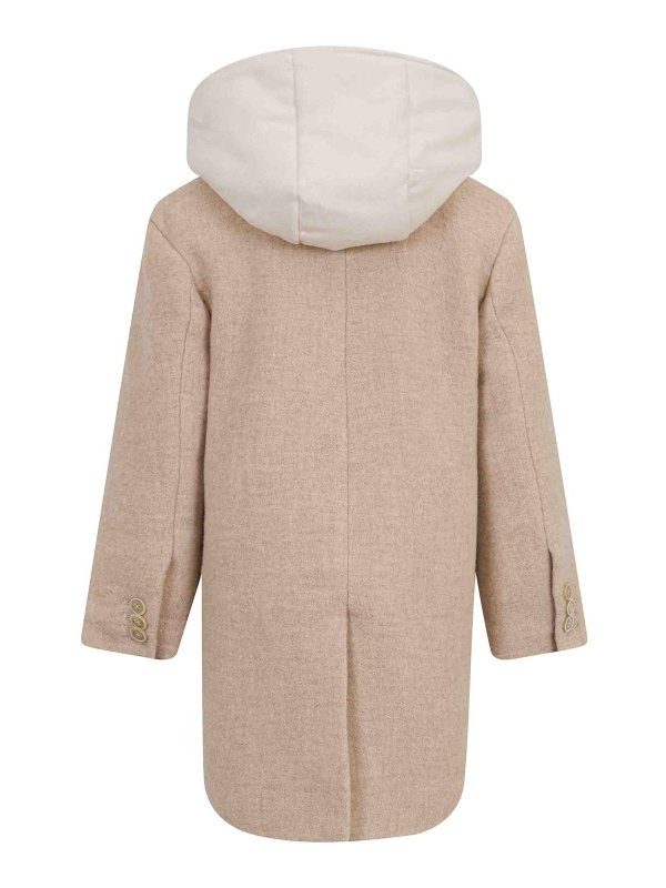 ELEVENTY: knee length coats online - Single-breasted coat