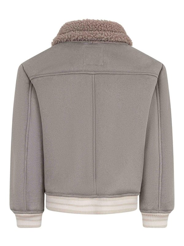 ELEVENTY: casual jackets online - Jacket With Fur Collar