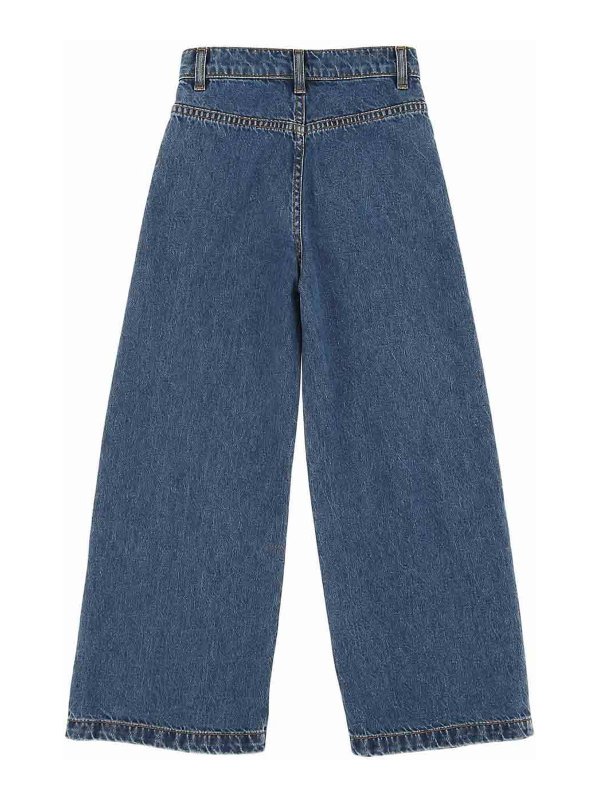 ELISABETTA FRANCHI: straight leg jeans online - Jeans With Patch Pockets