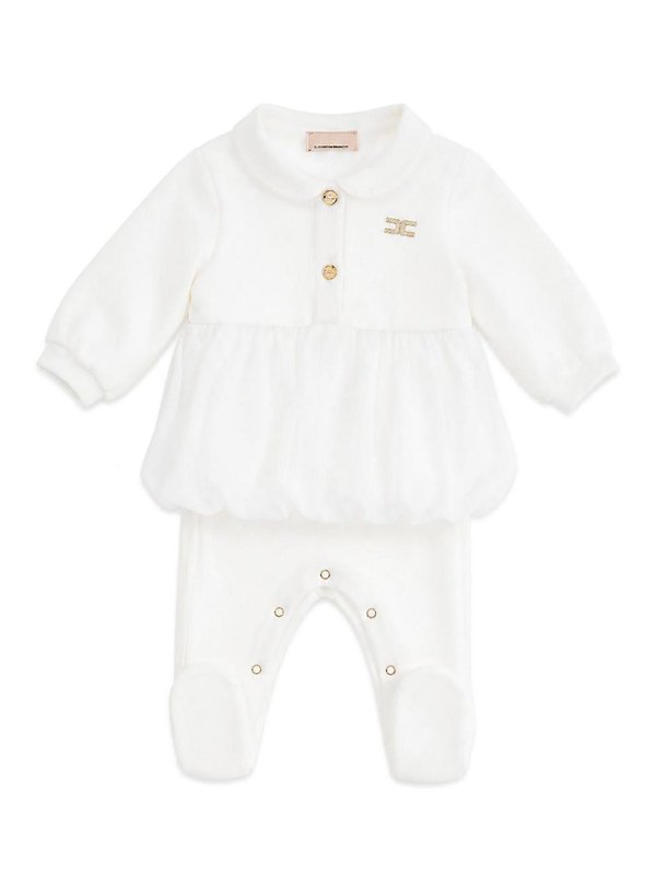 ELISABETTA FRANCHI: ジャンプスーツ - ジャンプスーツ - クリーム