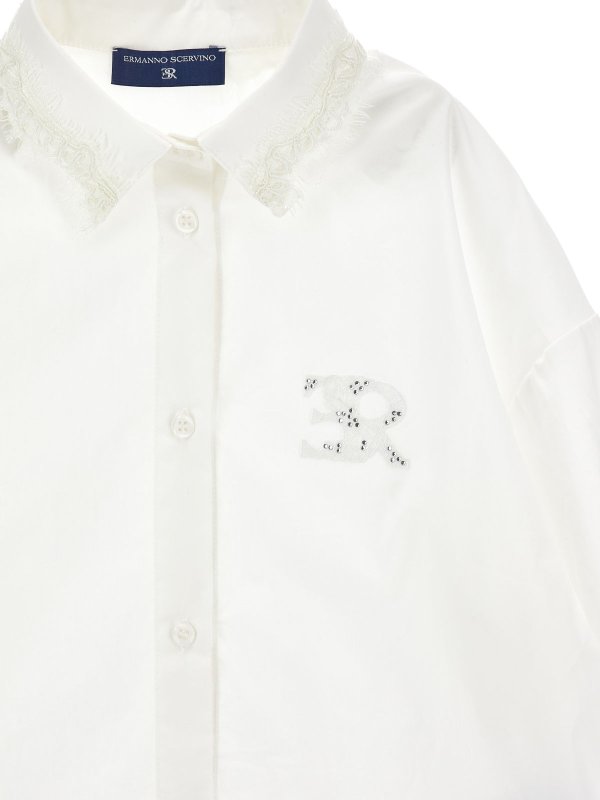 The Best Shops ERMANNO SCERVINO: Hemden - Hemd - Creme