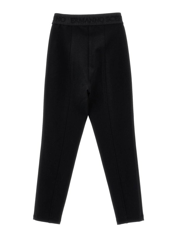 ERMANNO SCERVINO: レギンス - レギンス - 黒