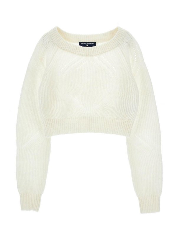 ERMANNO SCERVINO: クルーネック - クルーネック - クリーム