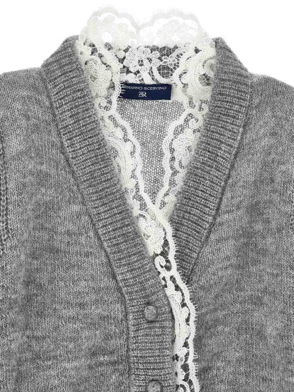 The Best Shops ERMANNO SCERVINO: カーディガン - カーディガン - グレー