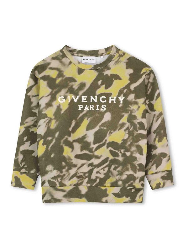 GIVENCHY: Sweatshirts & Sweaters - Sweatshirt With Tie-Dye Pattern