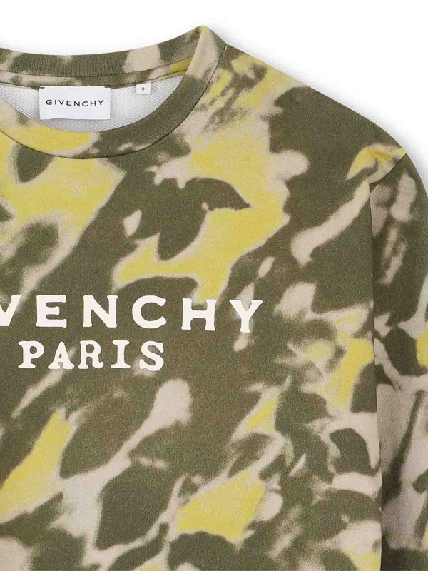 The Best Shops GIVENCHY: Sweatshirts & Sweaters - Sweatshirt With Tie-Dye Pattern