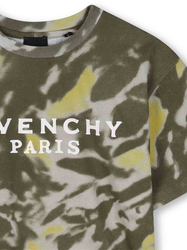 The Best Shops GIVENCHY: t-shirts - T-Shirt With Tie-Dye Pattern