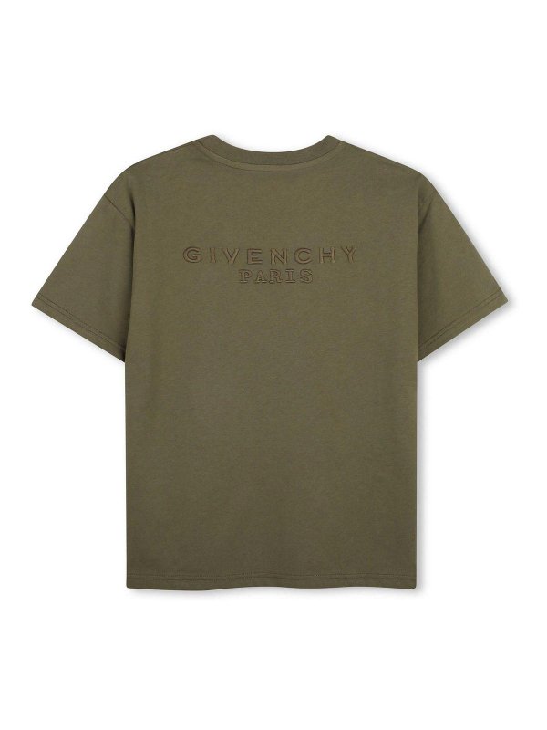 GIVENCHY: Camisetas online - Camiseta - Verde