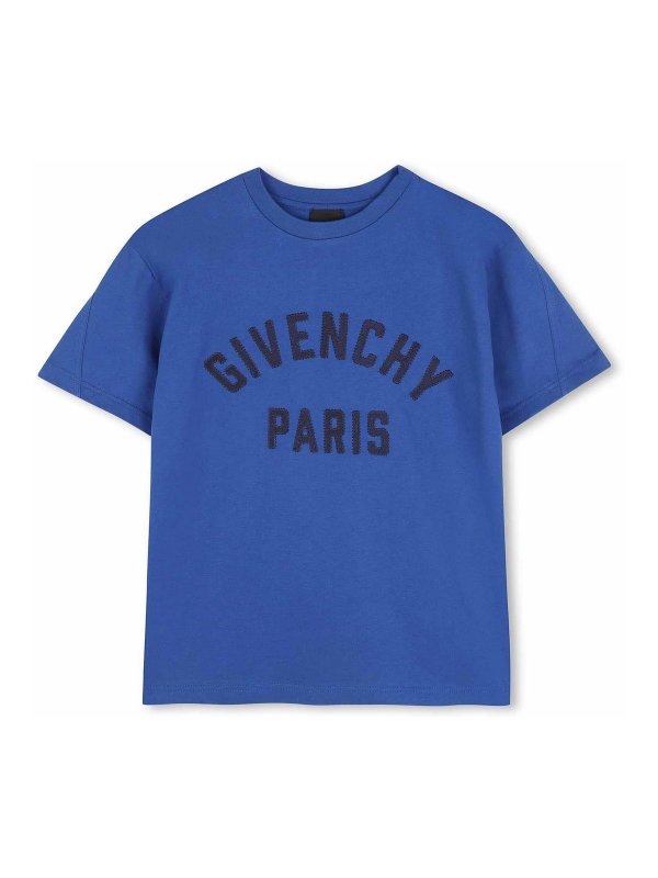 GIVENCHY: Camisetas - Camiseta - Azul