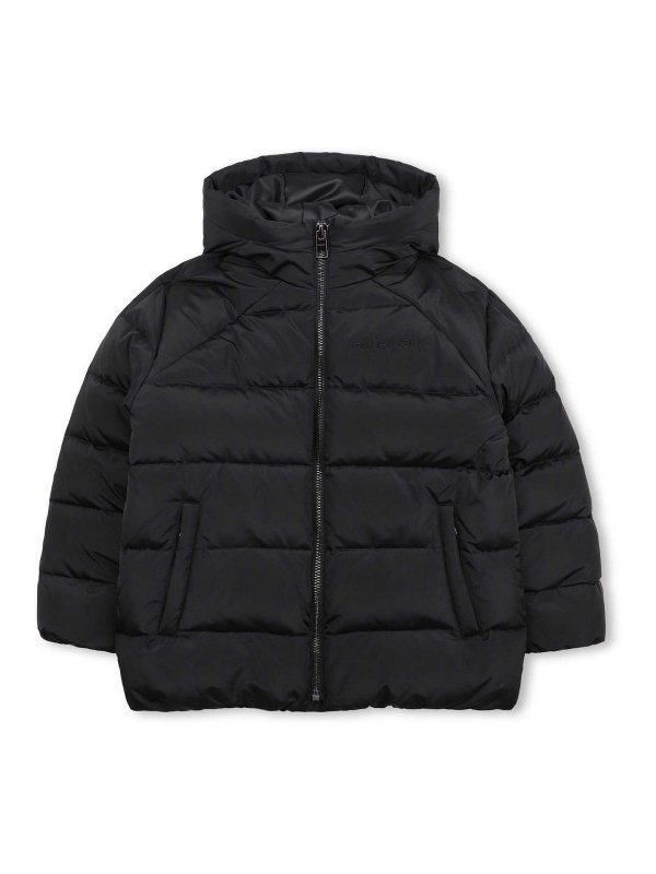 GIVENCHY: Kurze Daunenjacken - Daunenjacke - Schwarz