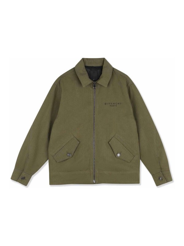 GIVENCHY: bombers - Bomber Jacket With Logo