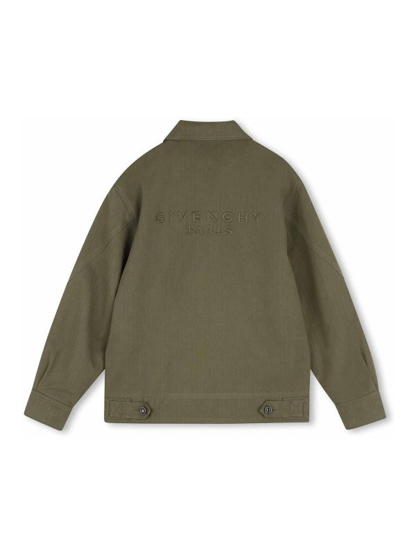 GIVENCHY: bombers online - Bomber Jacket With Logo