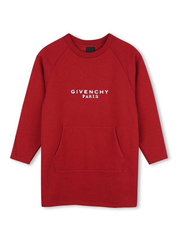 GIVENCHY: ニーレングスドレス - 膝丈ドレス - 赤