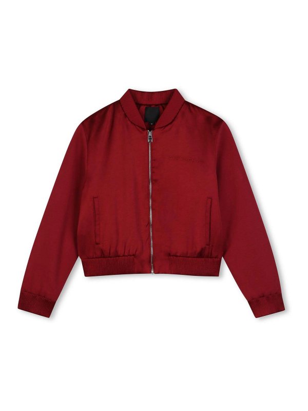 GIVENCHY: bombers - Bomber jacket with embroidery