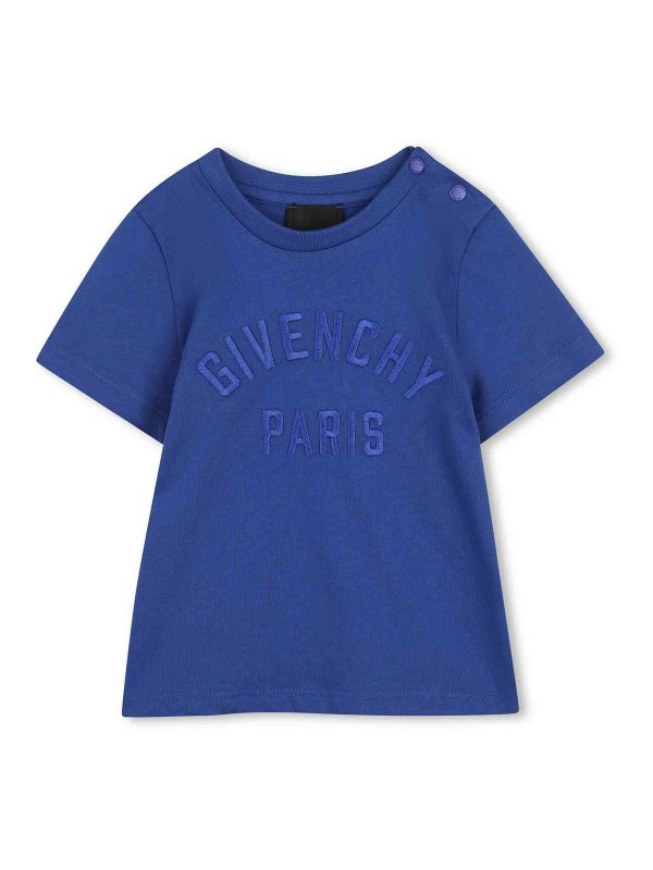 GIVENCHY: T-shirts - T-Shirt - Blau