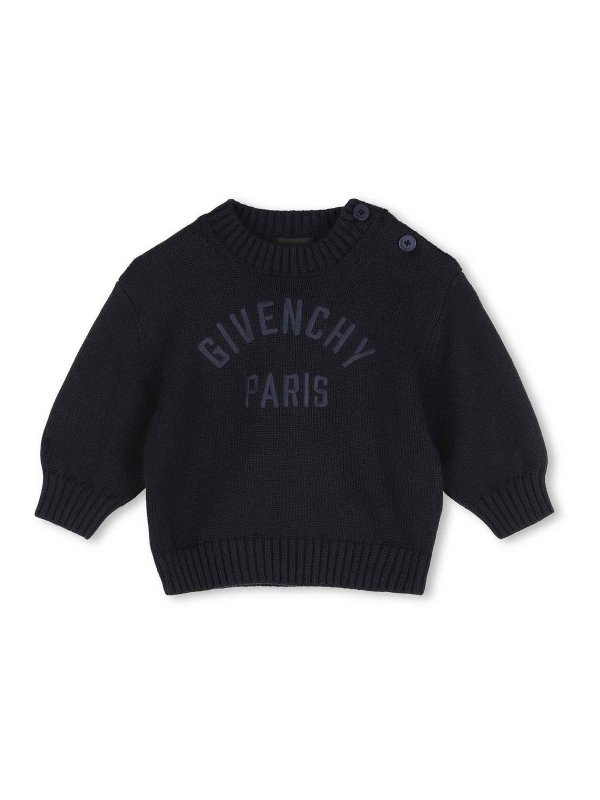 GIVENCHY: クルーネック - クルーネック - ブルー