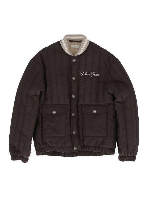 GOLDEN GOOSE: casual jackets - Jacket With Logo