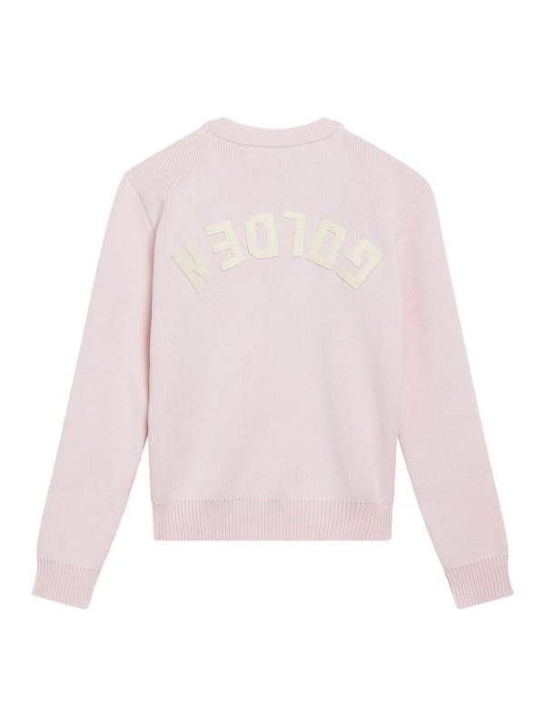 GOLDEN GOOSE: maglia collo rotondo online - Pull Con Logo