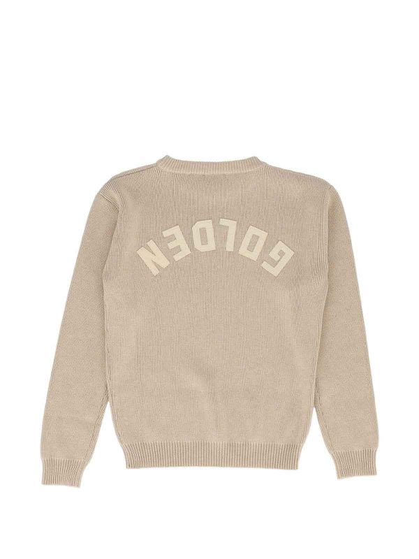 The Best Shops GOLDEN GOOSE: crew necks - Pullover with logo