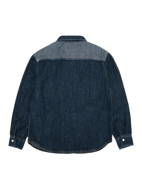 GOLDEN GOOSE: シャツ online - シャツ - ブルー