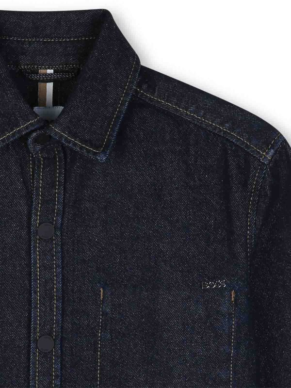The Best Shops Hugo Boss: シャツ - シャツ - ブルー