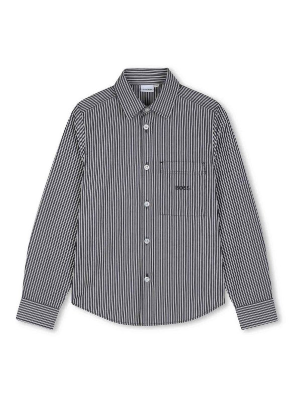 Hugo Boss: シャツ - シャツ - ブルー