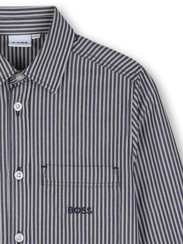 The Best Shops Hugo Boss: シャツ - シャツ - ブルー