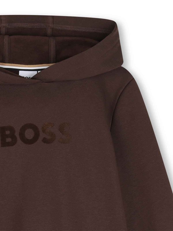 The Best Shops Hugo Boss: スウェット＆セーター - スウェットシャツ/セーター - ブラウン