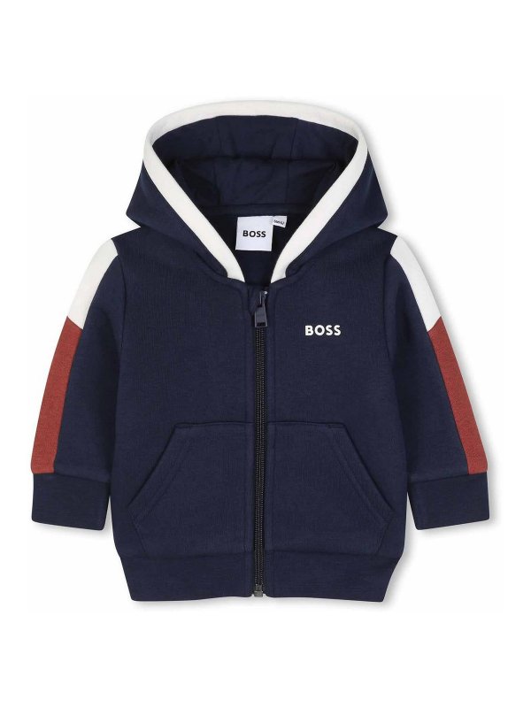 Hugo Boss: スウェット＆セーター - スウェットシャツ/セーター - ブルー
