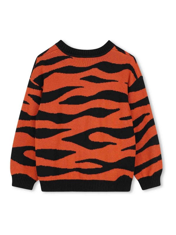 KENZO: crew necks online - Pullover with tiger motif