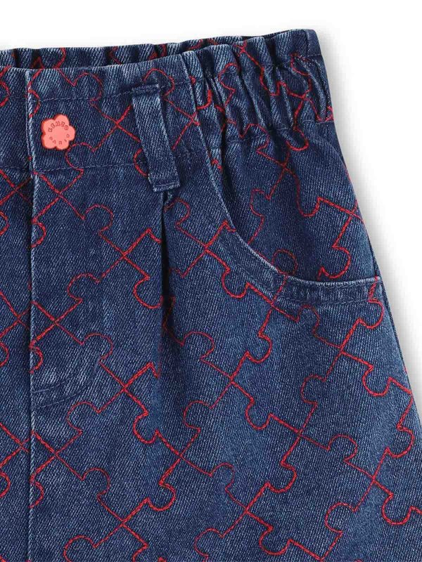 The Best Shops KENZO: Knielange und Midi Röcke - Midirock - Blau