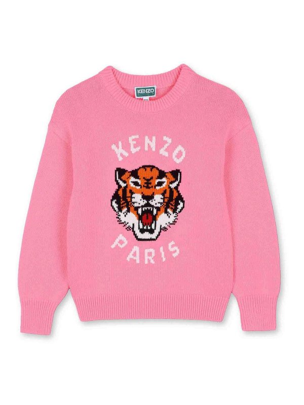 KENZO: crew necks - Pullover with logo